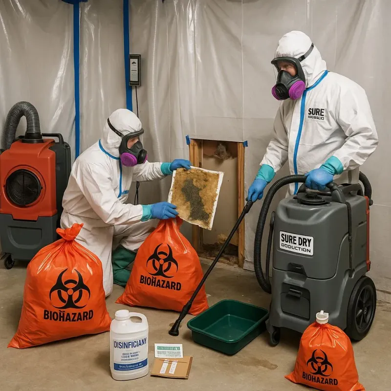 Contaminated Water Handling Protocols process in Rancho Cucamonga, CA
