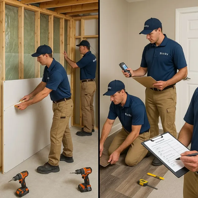 Repairs and Reconstruction process in Rancho Cucamonga, CA