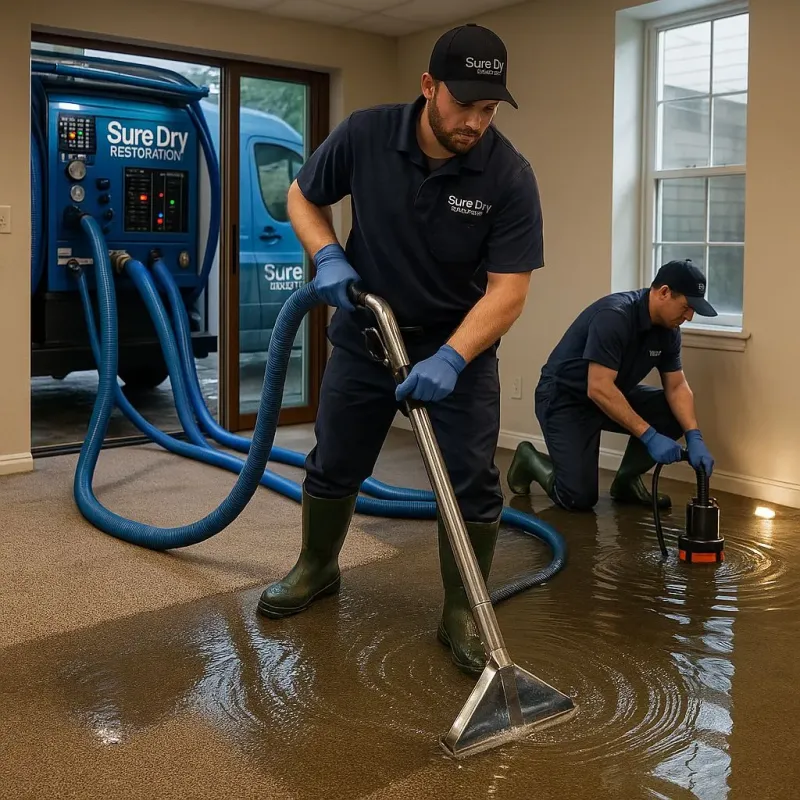 Water Extraction and Removal process in Rancho Cucamonga, CA